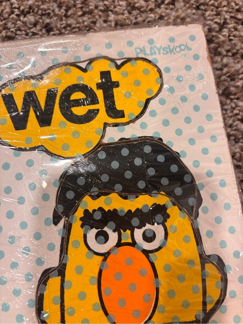 1973 Sesame Street Bert & Ernie Pop Art puzzle